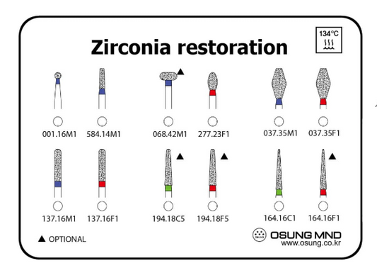 Osung歐崧 氧化锆復形組 - 上宏牙材 Macro Dental