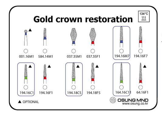 Osung歐崧 金屬冠復形組 - 上宏牙材 Macro Dental