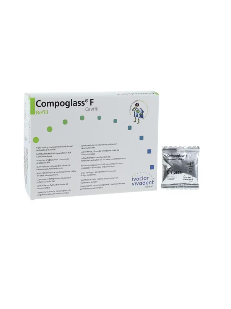 [ivoclar] Compoglass F 光聚合複合體填補材 - 上宏牙材 Macro Dental