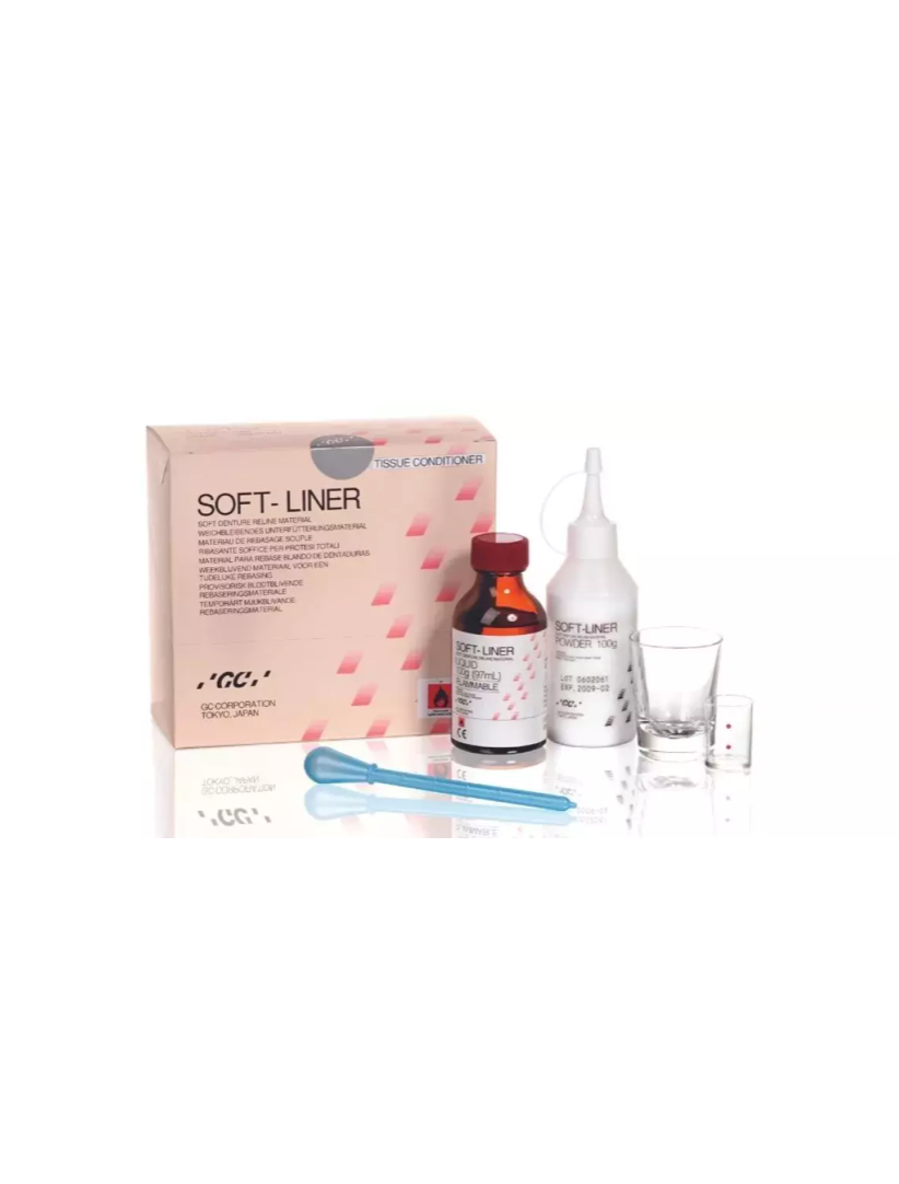 [GC] Soft-Liner 1-1 Soft Denture Reline Material 軟敷龍襯底樹脂 - 上宏牙材 Macro Dental