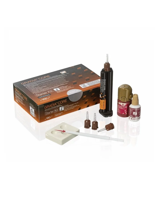 [GC] GRADIA Core Kit 冠心堆築黏著劑 - 上宏牙材 Macro Dental
